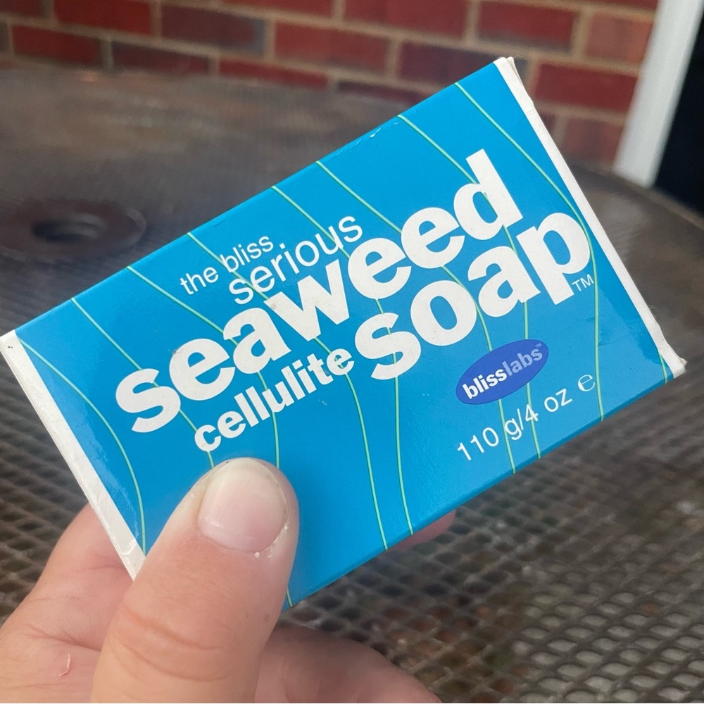 Bliss Labs Serious Seaweed Cellulite Soap 110g 4 Oz New Factory Sealed USA